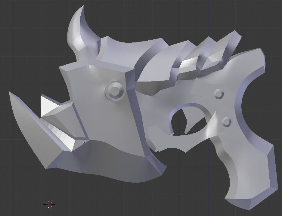 Overwatch DVa Cosplay - Destroyer Gun 3D print model_4