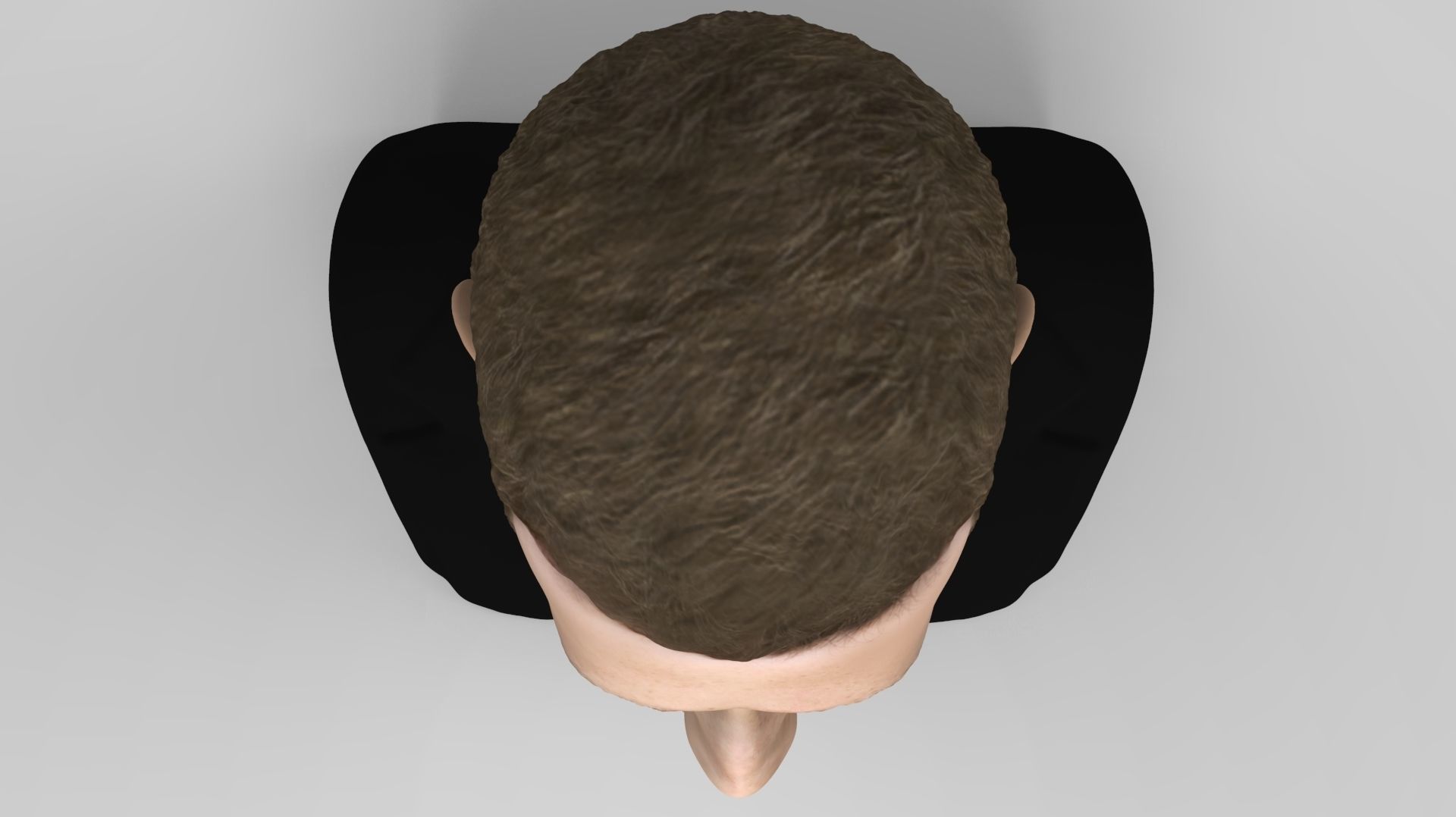 Mark Zuckerberg bust ready for full color 3D printing 3D print model_14