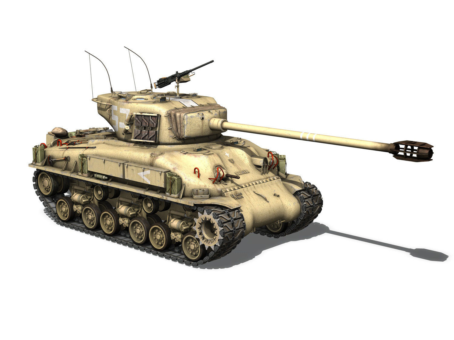 M-51 Isherman 3D model_7