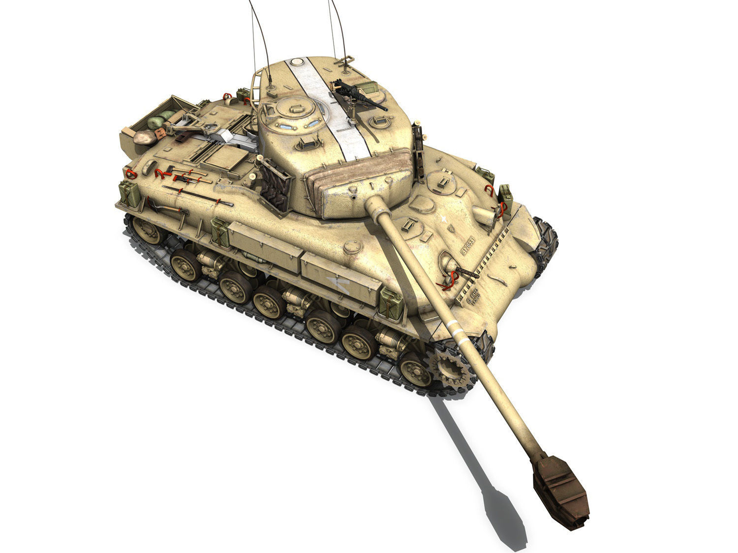 M-51 Isherman 3D model_6