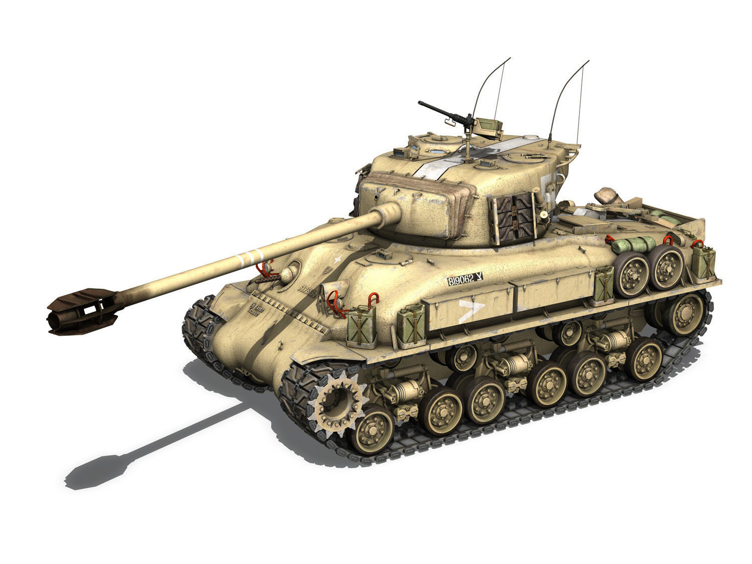 M-51 Isherman 3D model_2