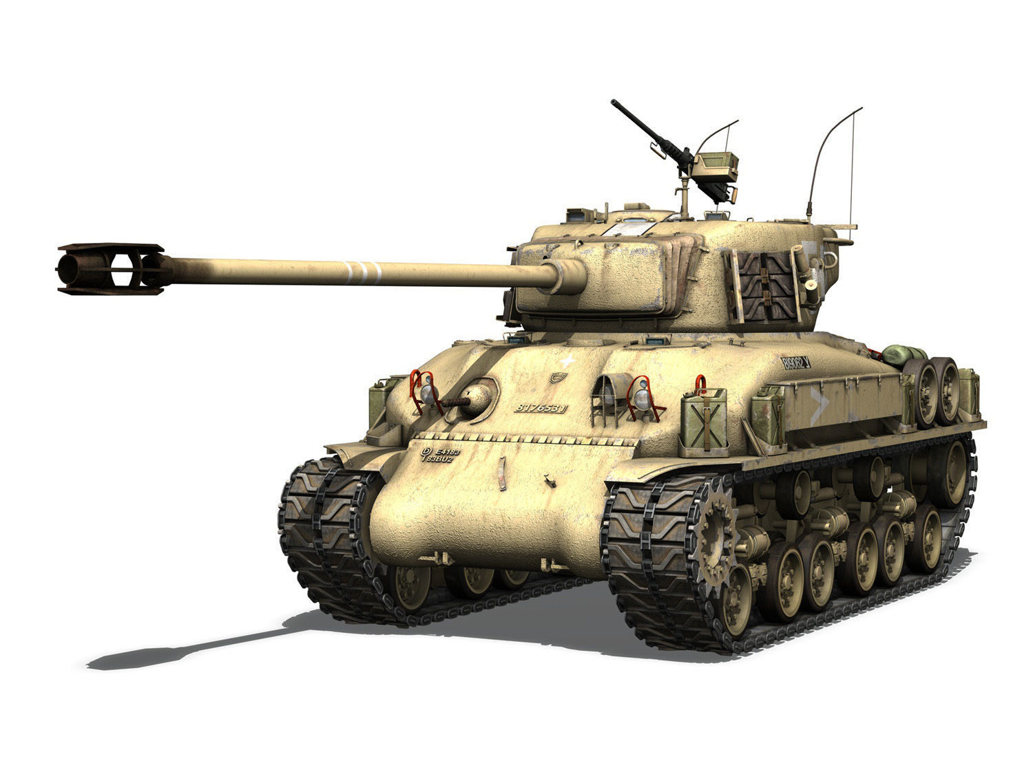 M-51 Isherman 3D model_1