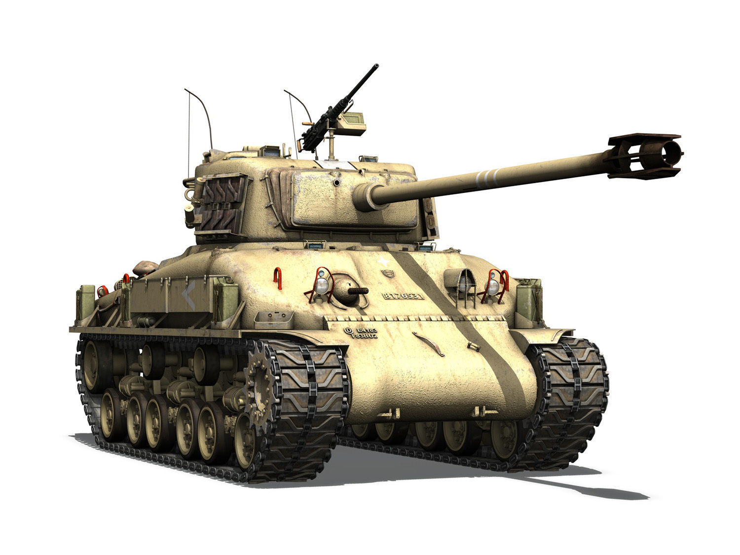 M-51 Isherman 3D model_8