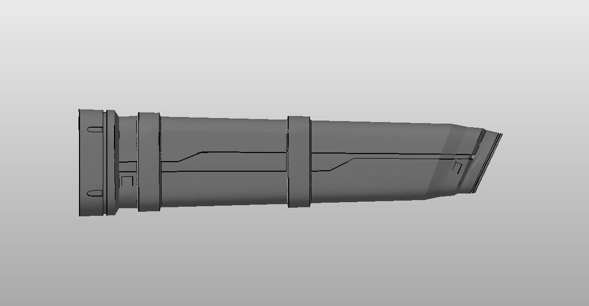 Overwatch Hanzo Cosplay - Quiver 3D print model_7