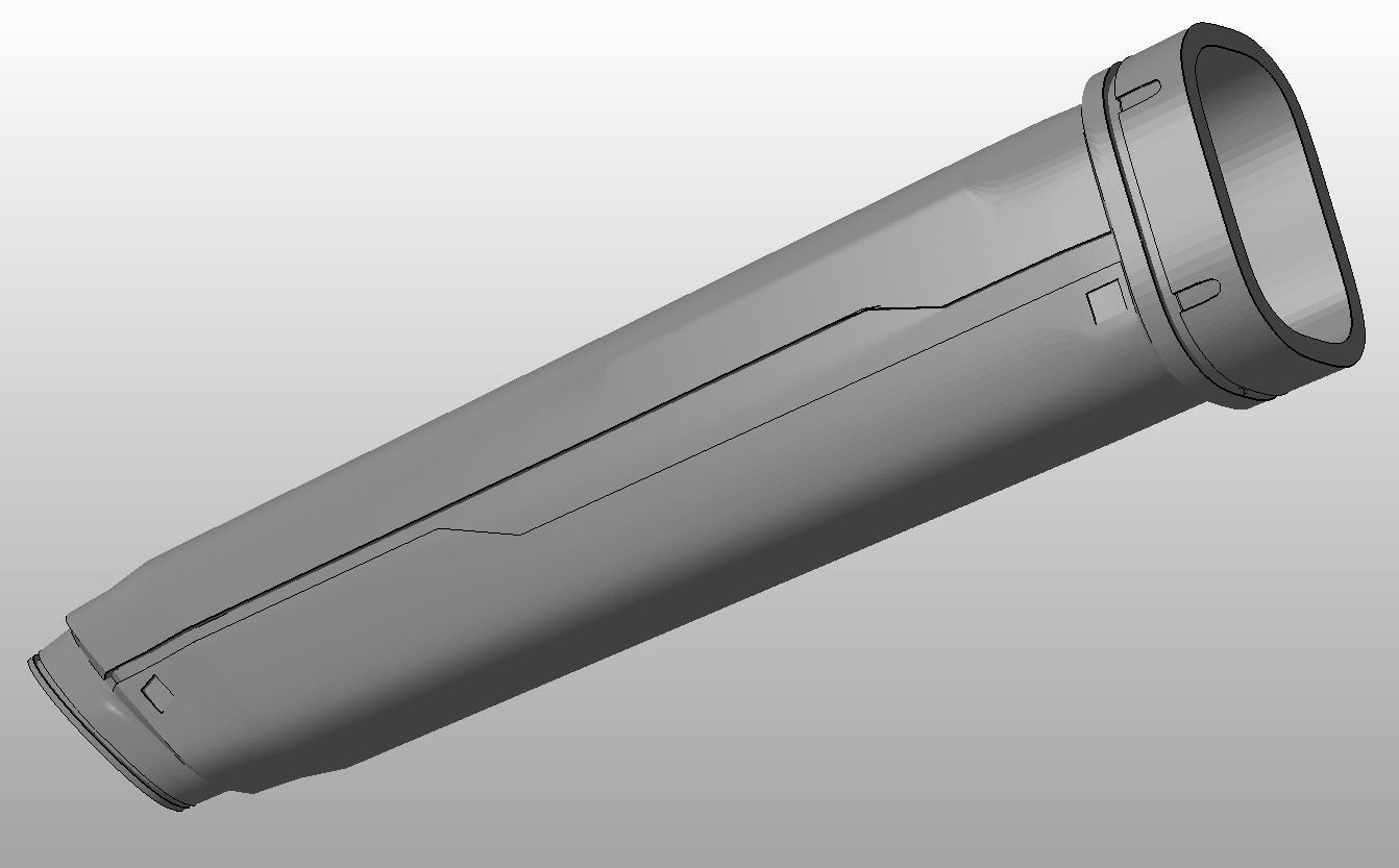 Overwatch Hanzo Cosplay - Quiver 3D print model_6