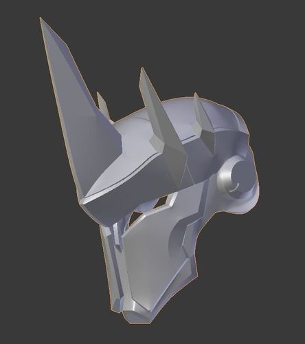 Overwatch Reinhardt Helmet 3D print model