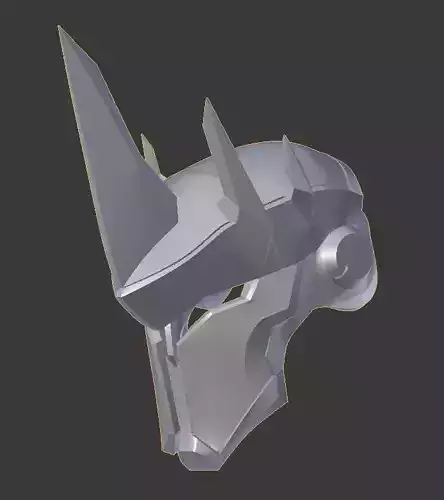 Overwatch Reinhardt Helmet 3D print model