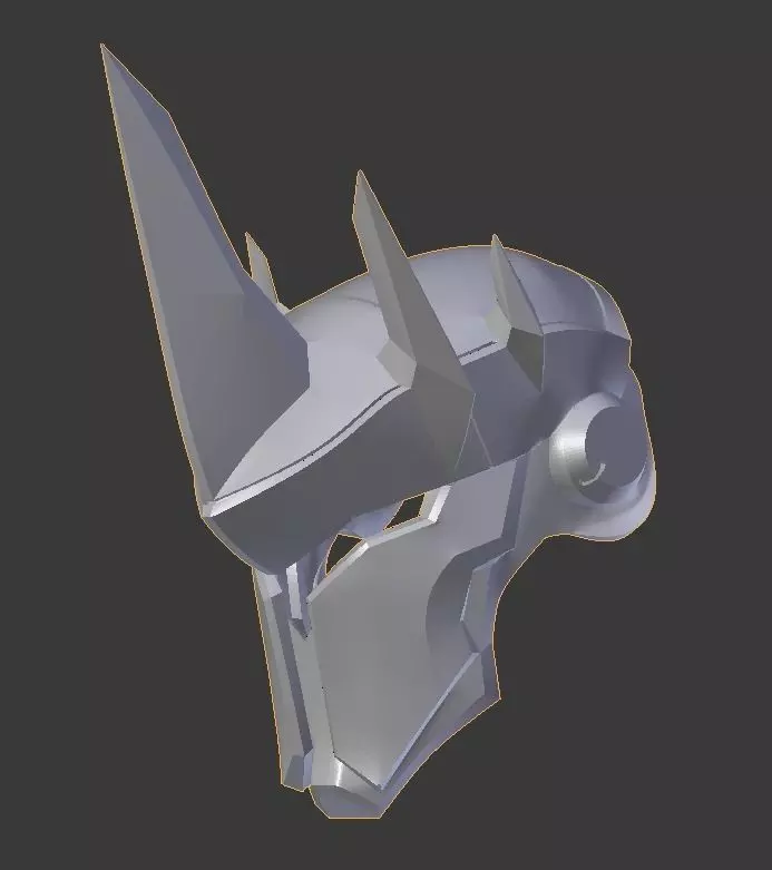 Overwatch Reinhardt Helmet 3D print model_0