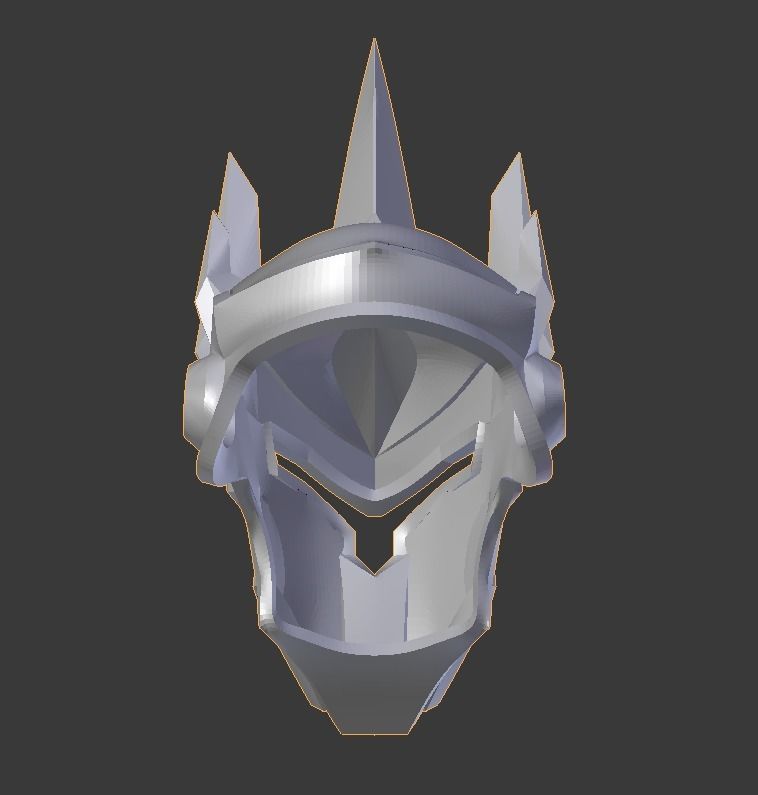 Overwatch Reinhardt Helmet 3D print model_7