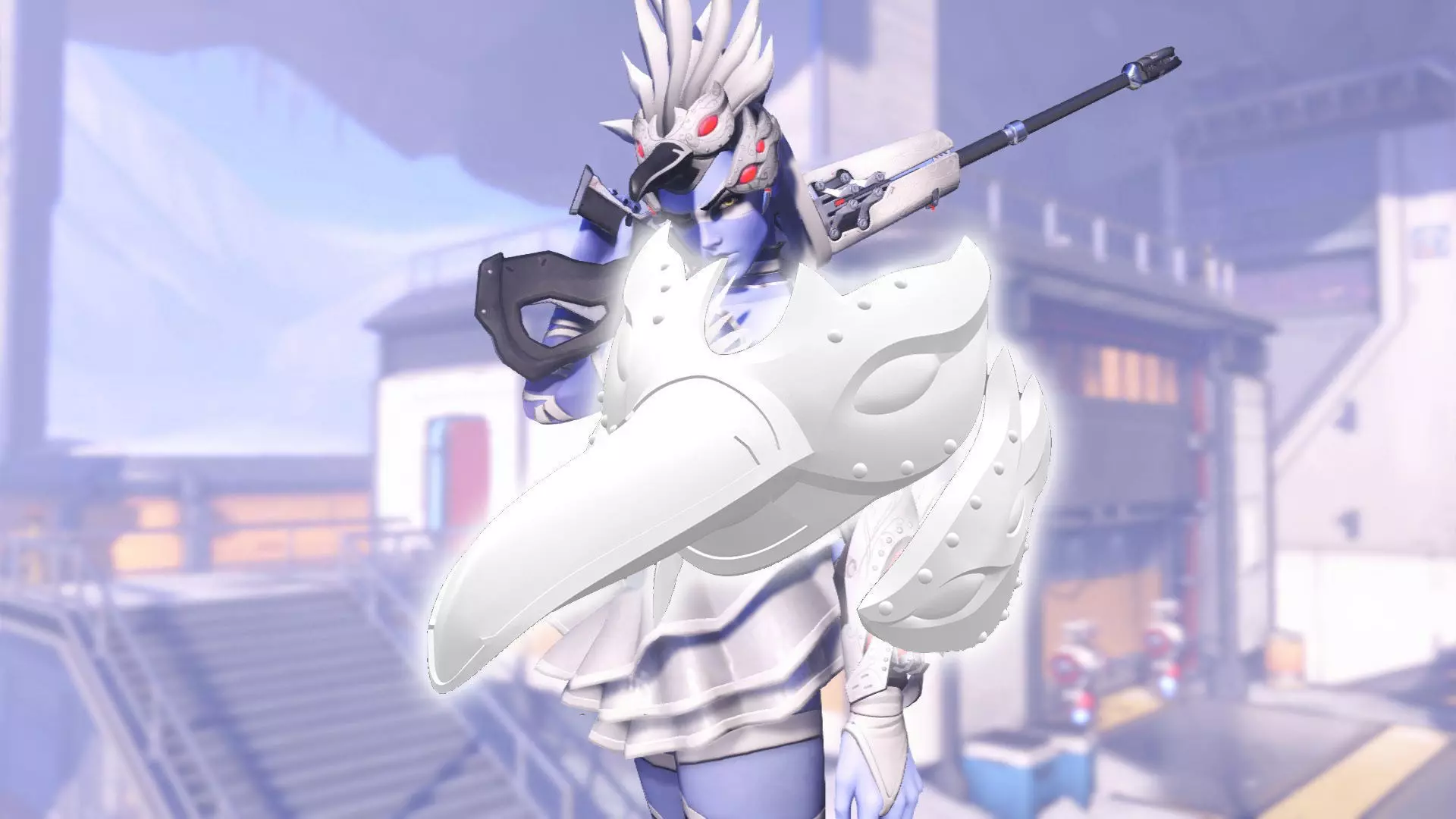 Overwatch Widowmaker Cosplay - Odette Headpiece 3D print model_0