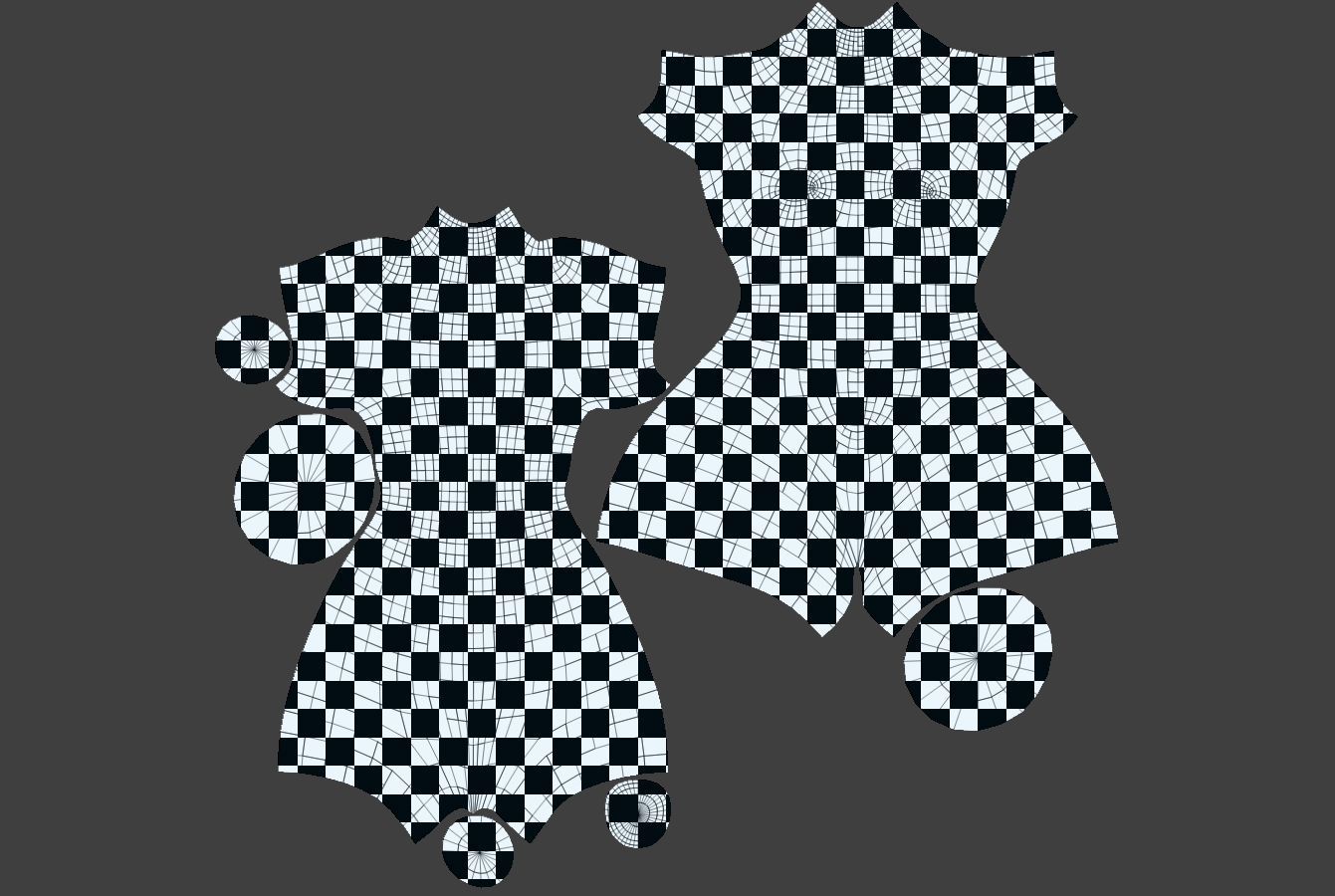 Female Torso 14 Low-poly 3D model_18