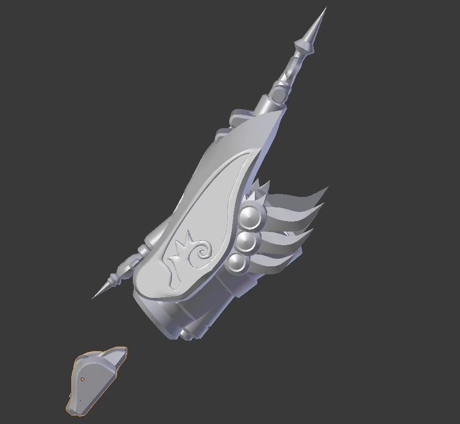 Overwatch Widowmaker Huntress Gauntlet  3D print model_1
