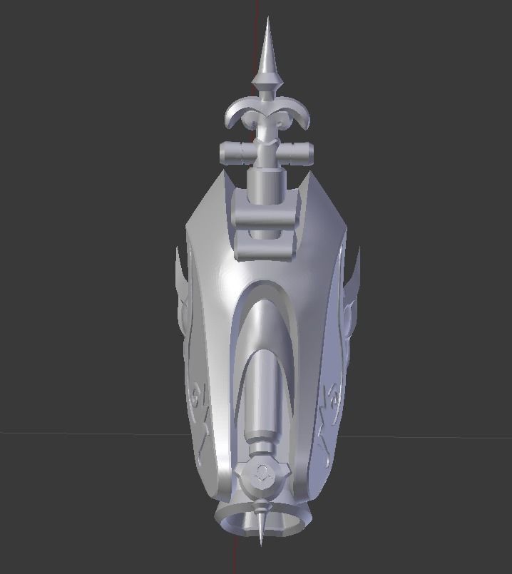 Overwatch Widowmaker Huntress Gauntlet  3D print model_4