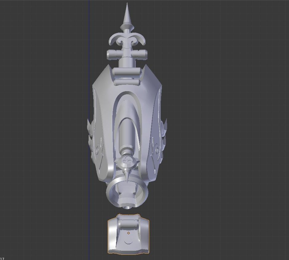 Overwatch Widowmaker Huntress Gauntlet  3D print model_2
