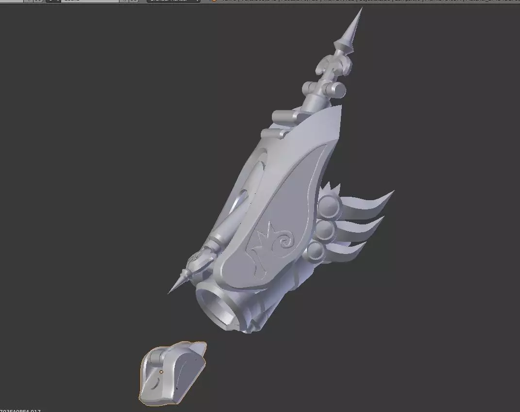 Overwatch Widowmaker Huntress Gauntlet  3D print model_0