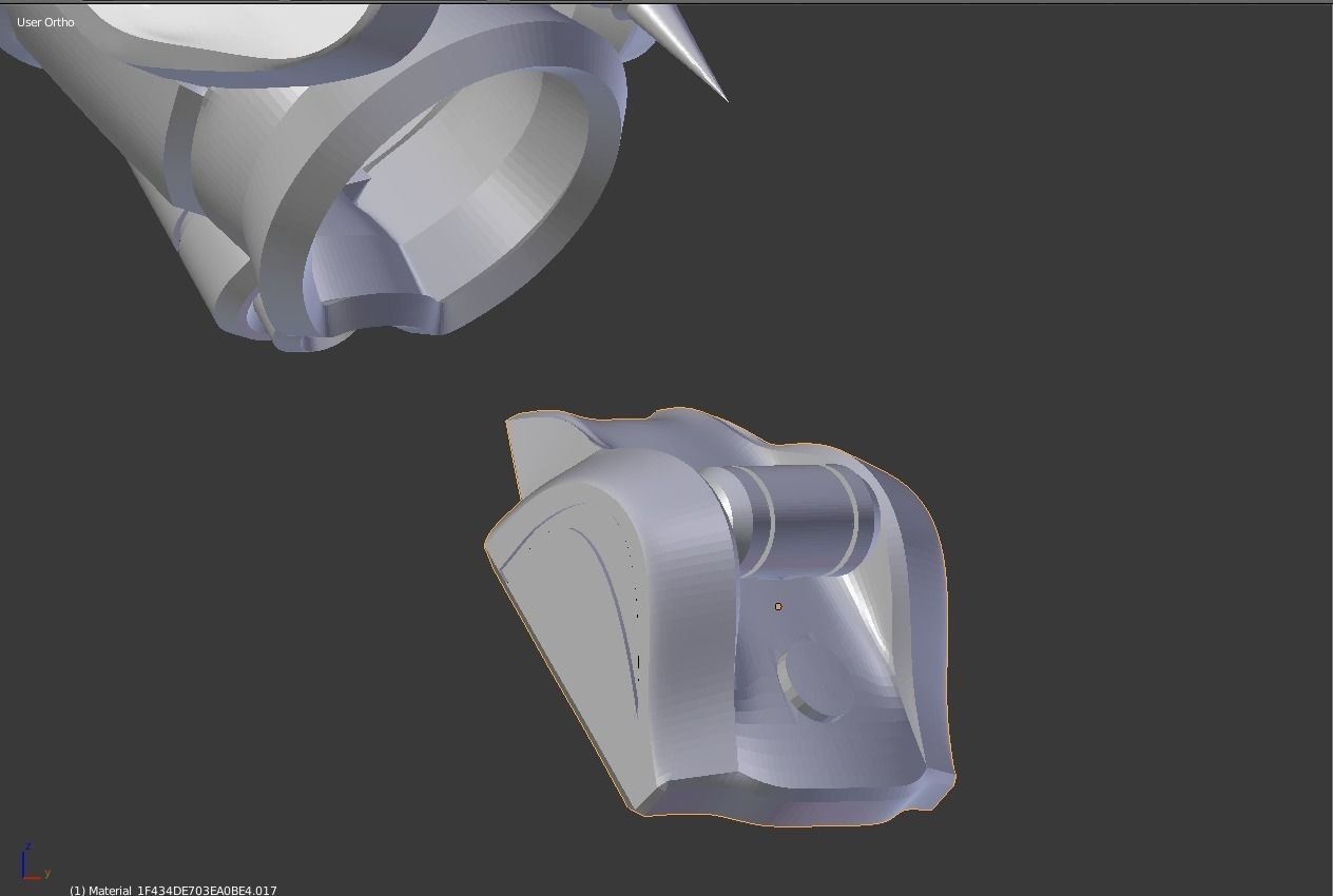 Overwatch Widowmaker Huntress Gauntlet  3D print model_5