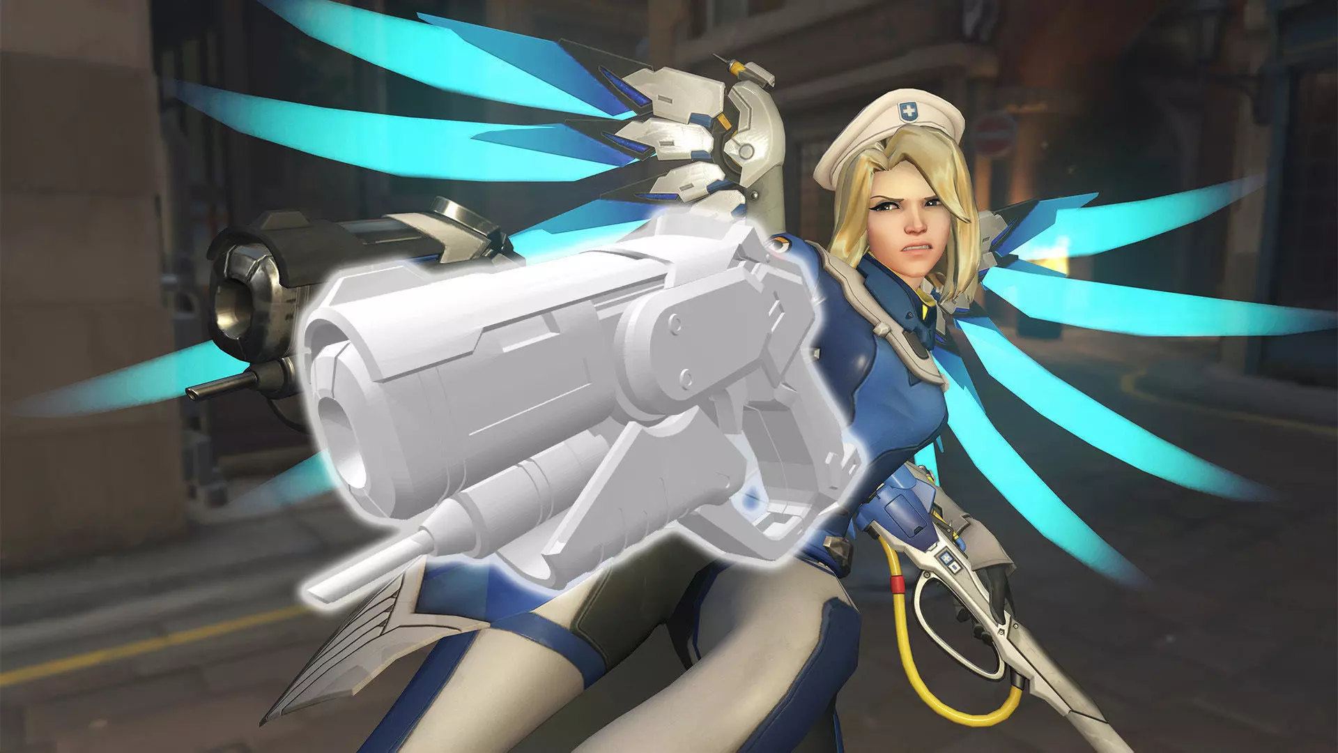 Overwatch Mercy Cosplay - Combat Medic Blaster 3D print model_0