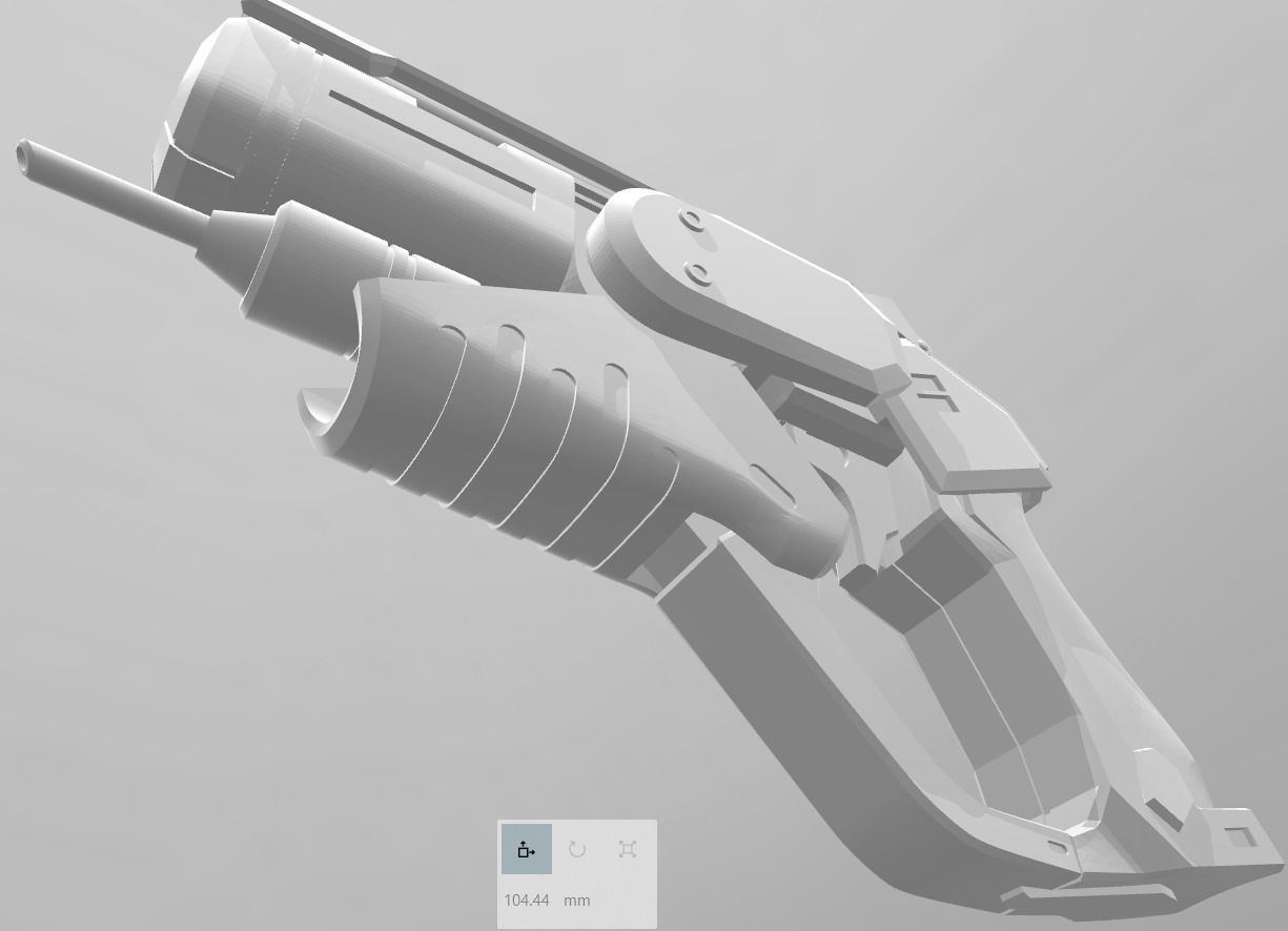 Overwatch Mercy Cosplay - Combat Medic Blaster 3D print model_5