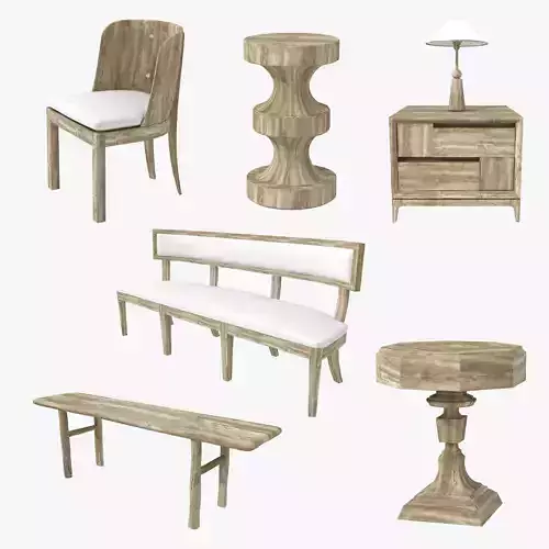 Custom made wood furniture