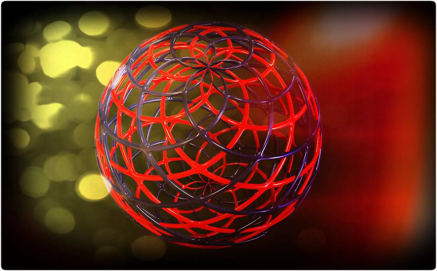 Sphere shaped Free 3D model_0