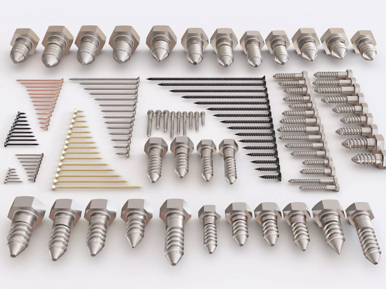 Nuts Blots and Screws vol 01 3D model_0