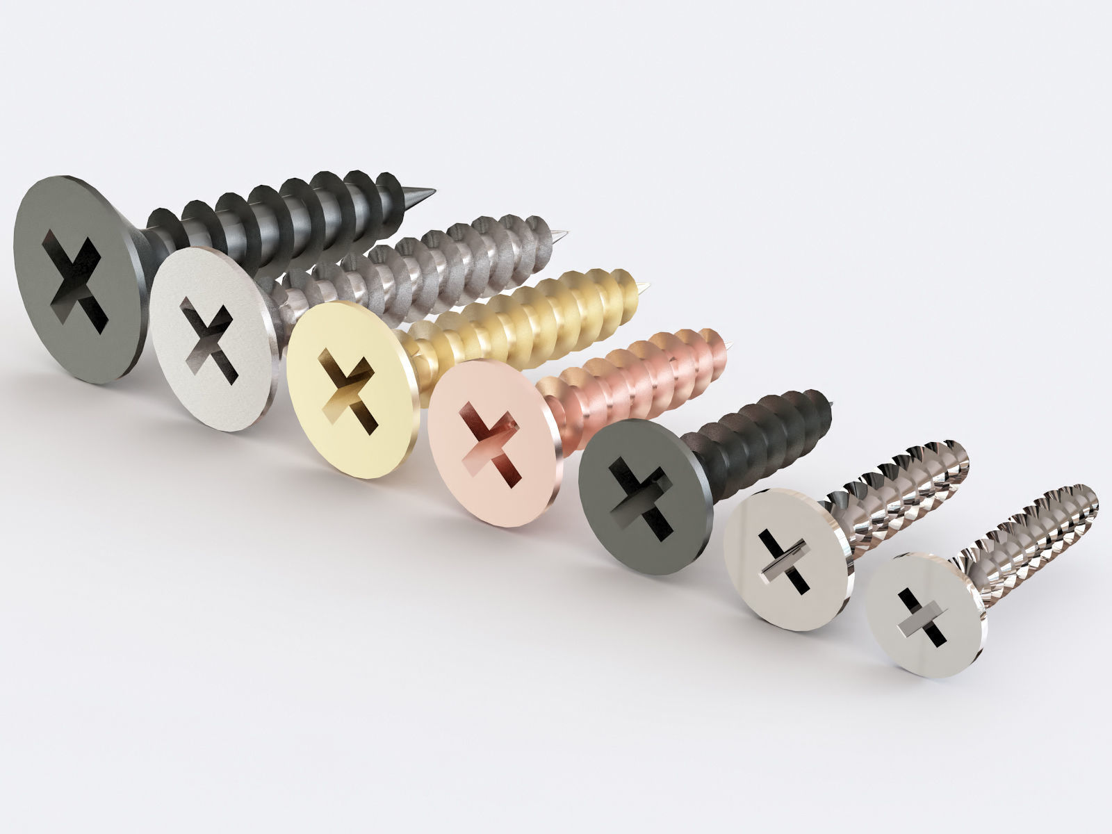 Nuts Blots and Screws vol 01 3D model_2