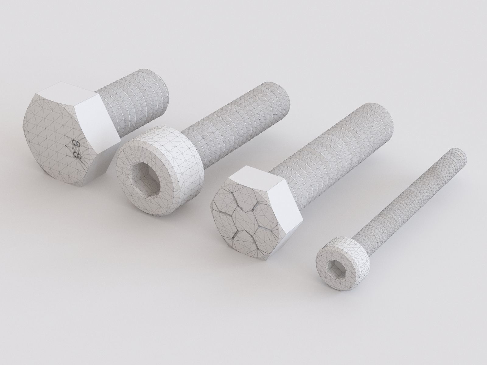 Nuts Blots and Screws vol 02 3D model_5