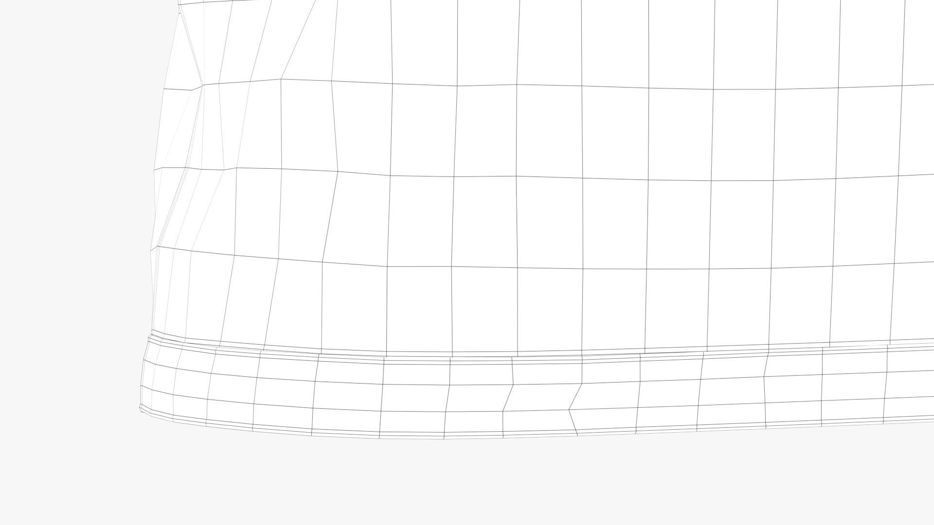 T-Shirt Black 3D model_21