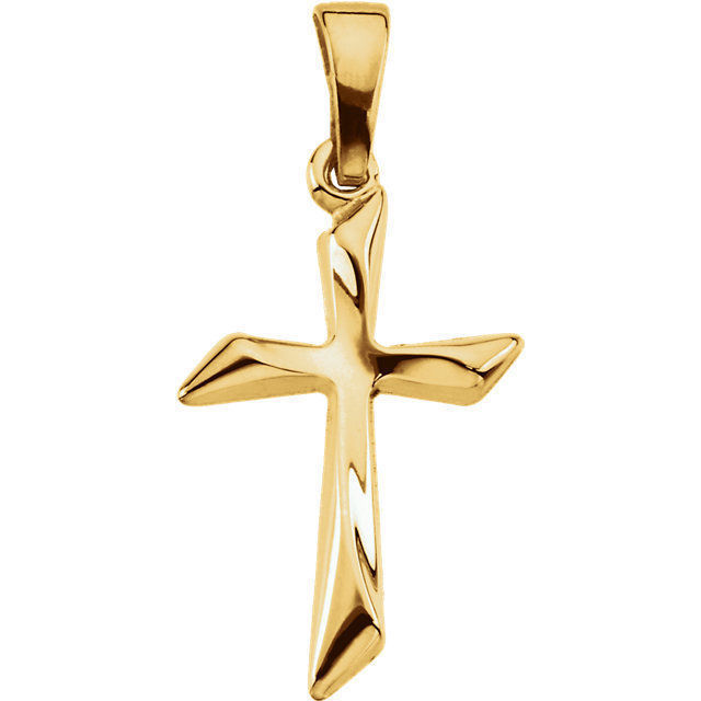 cross pendent for womens  3D print model_2