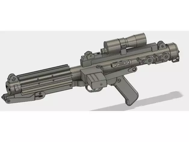 E-11 Stormtrooper Blaster - Return of the Jedi ROTJ 3D print model