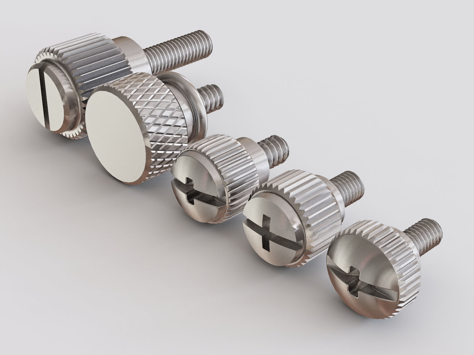 Nuts Bolts and Screws vol 03 3D model_2