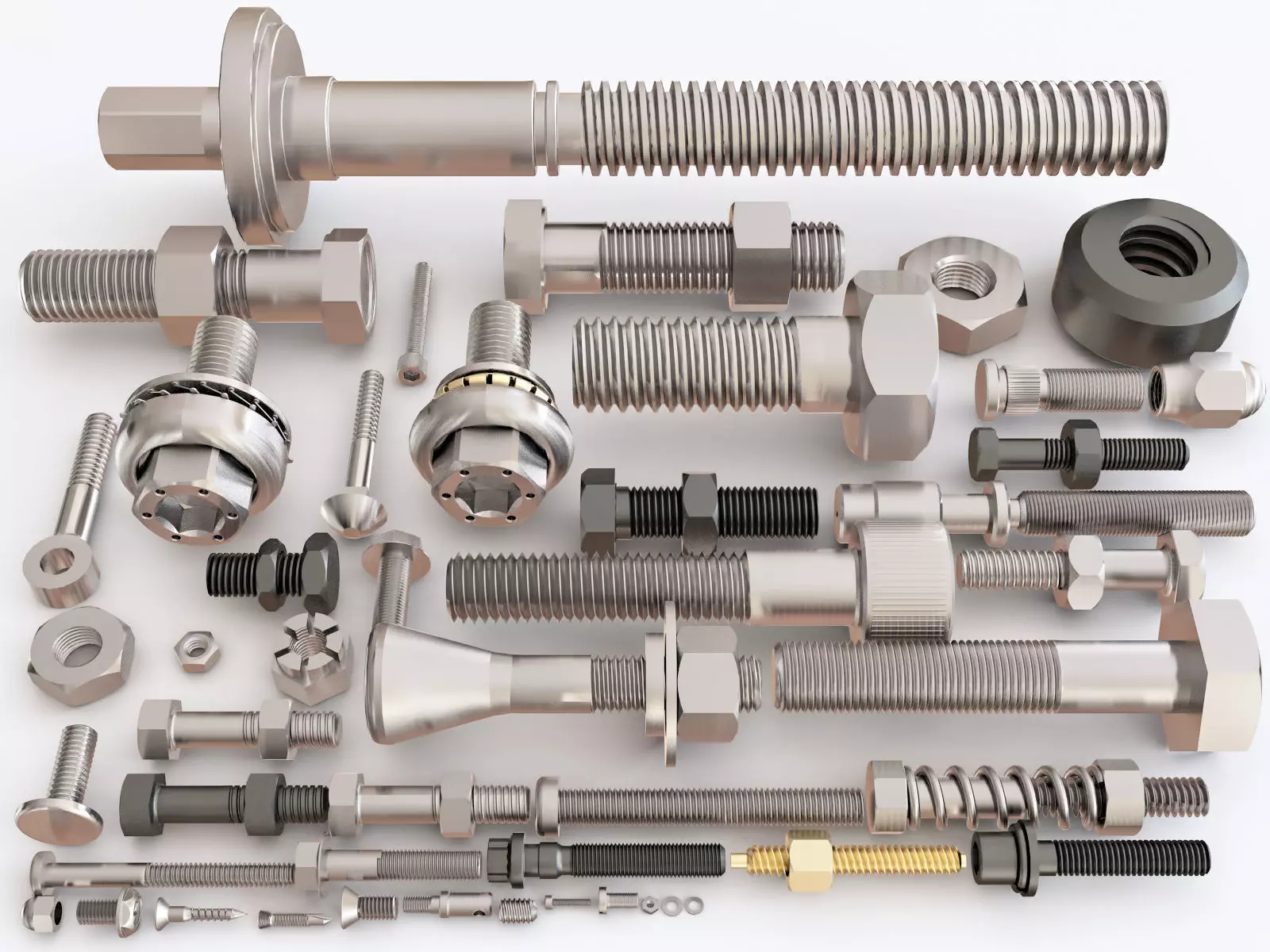 Nuts Blots and Screws vol 04 3D model_0