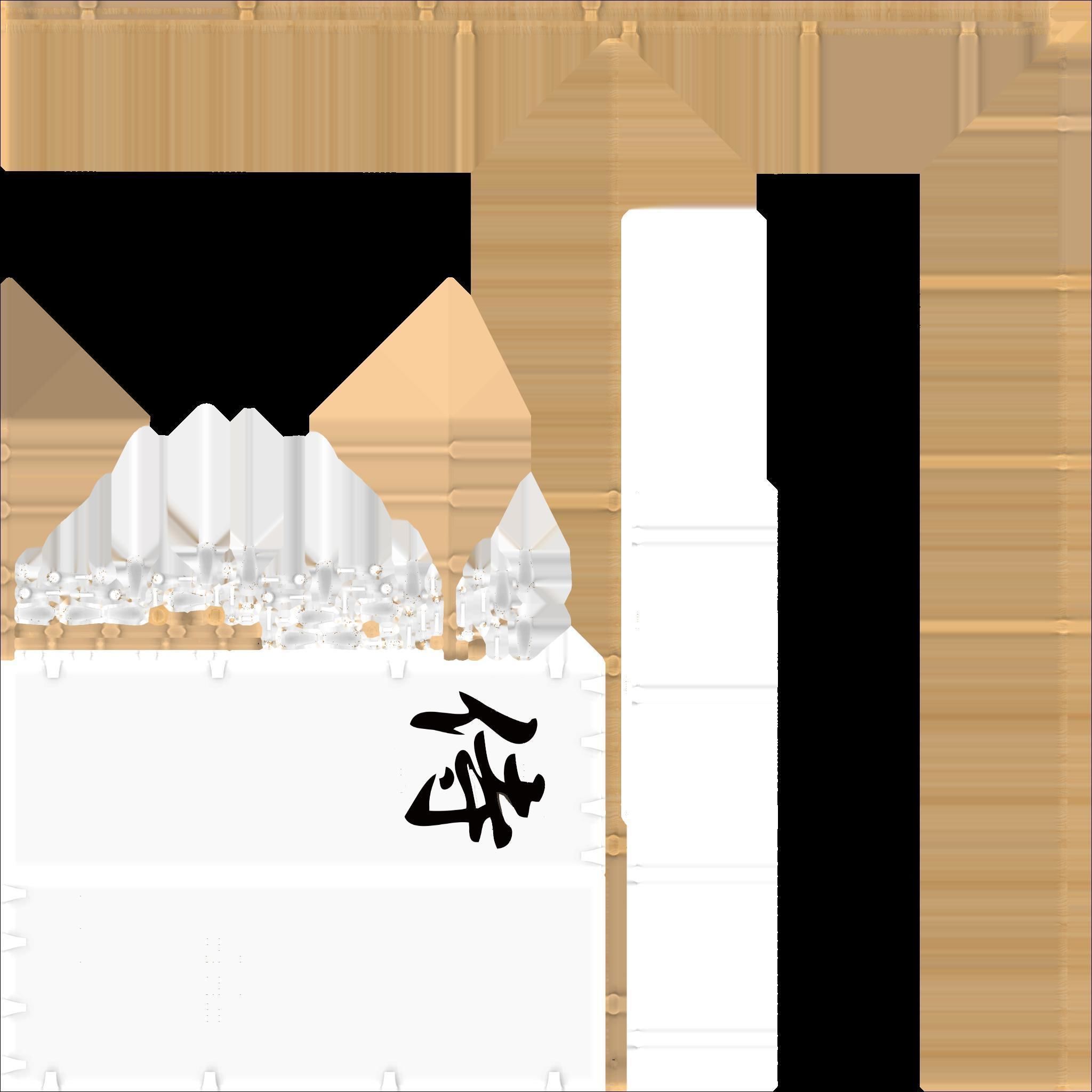 Samurai Flag - Sashimono Low-poly 3D model_4