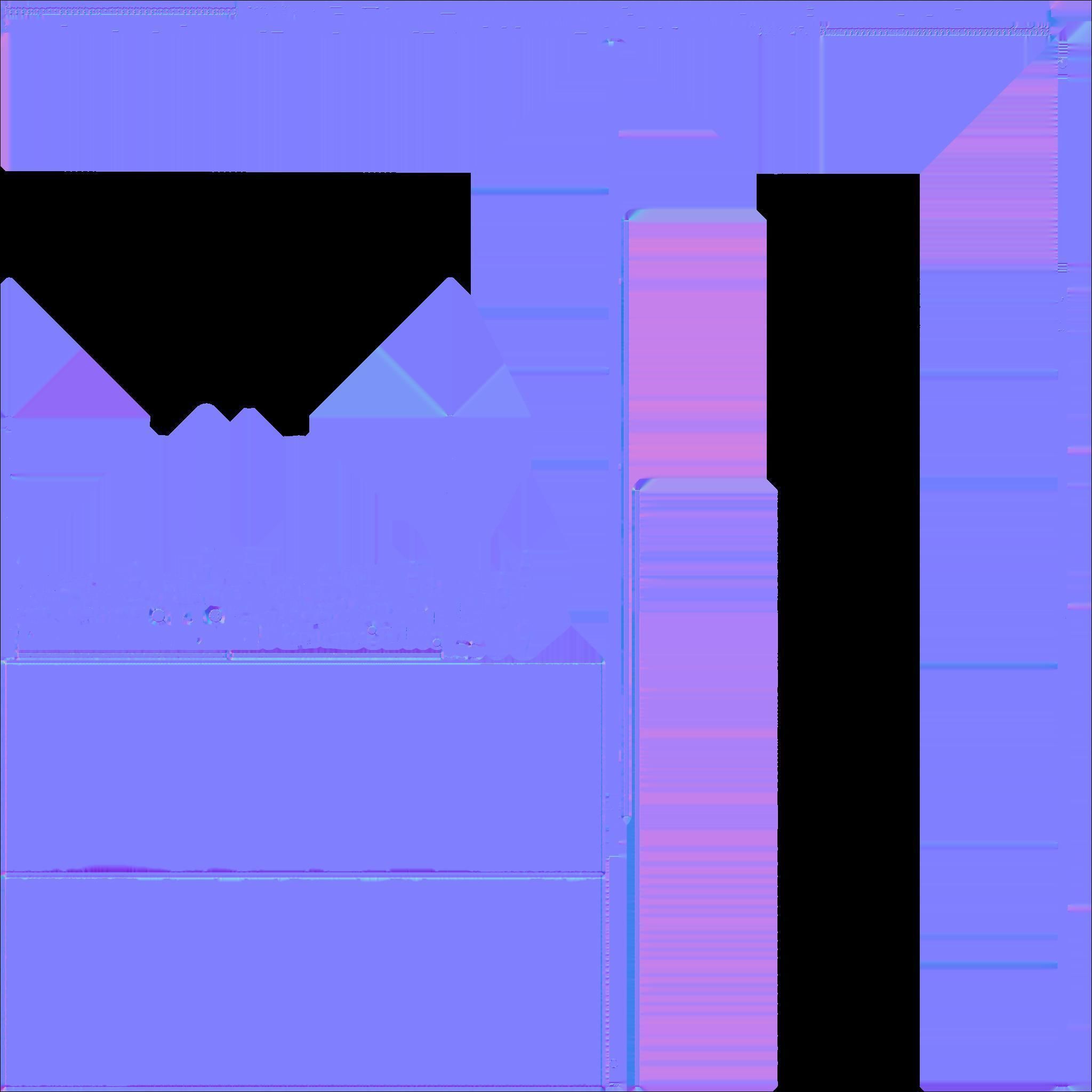 Samurai Flag - Sashimono Low-poly 3D model_6