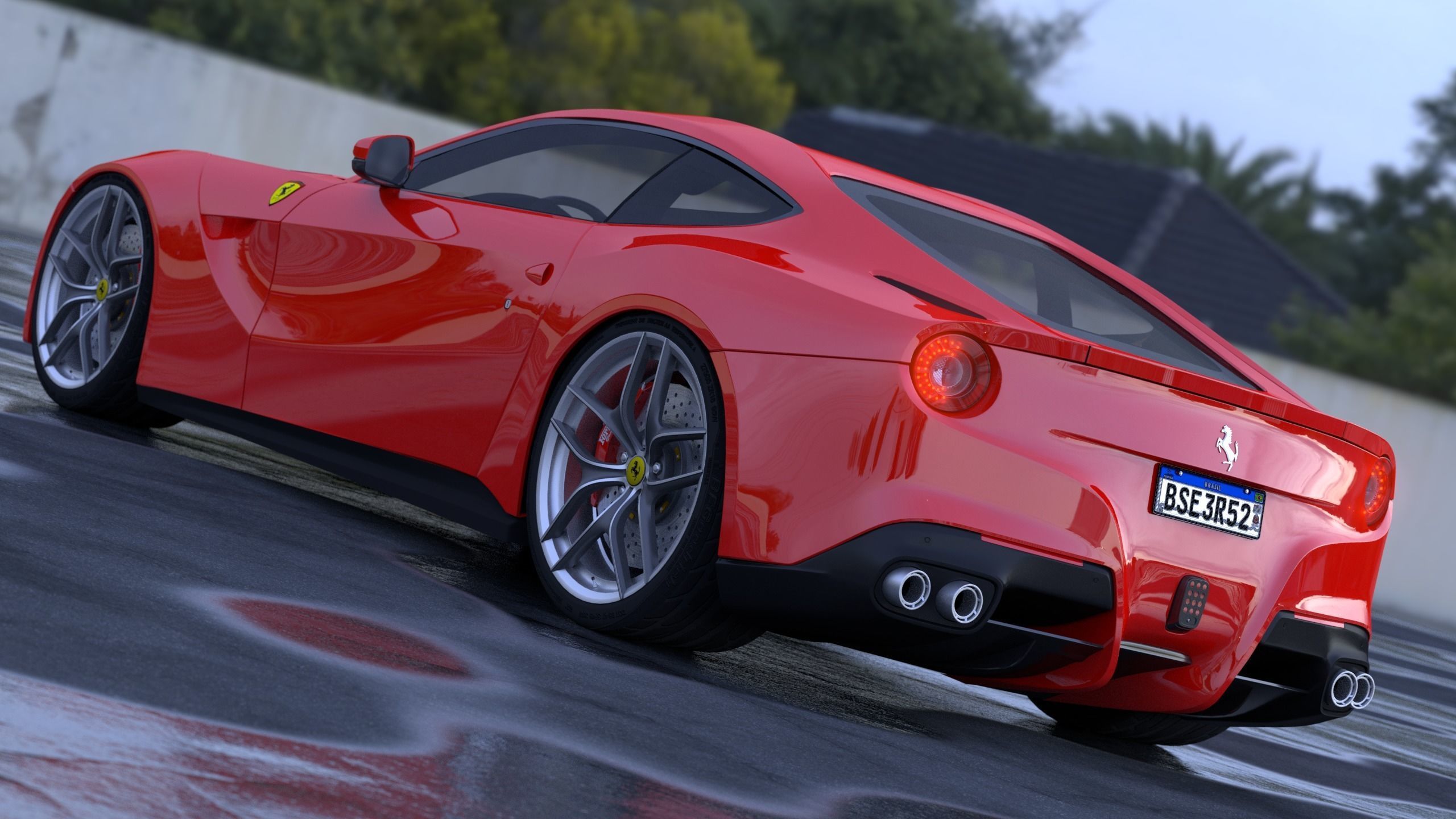 Ferrari F12 Berlinetta 3D model_12