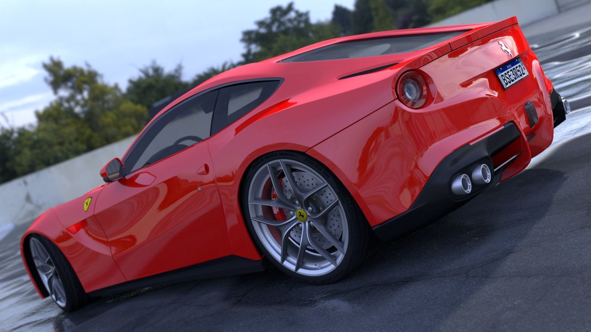 Ferrari F12 Berlinetta 3D model_16