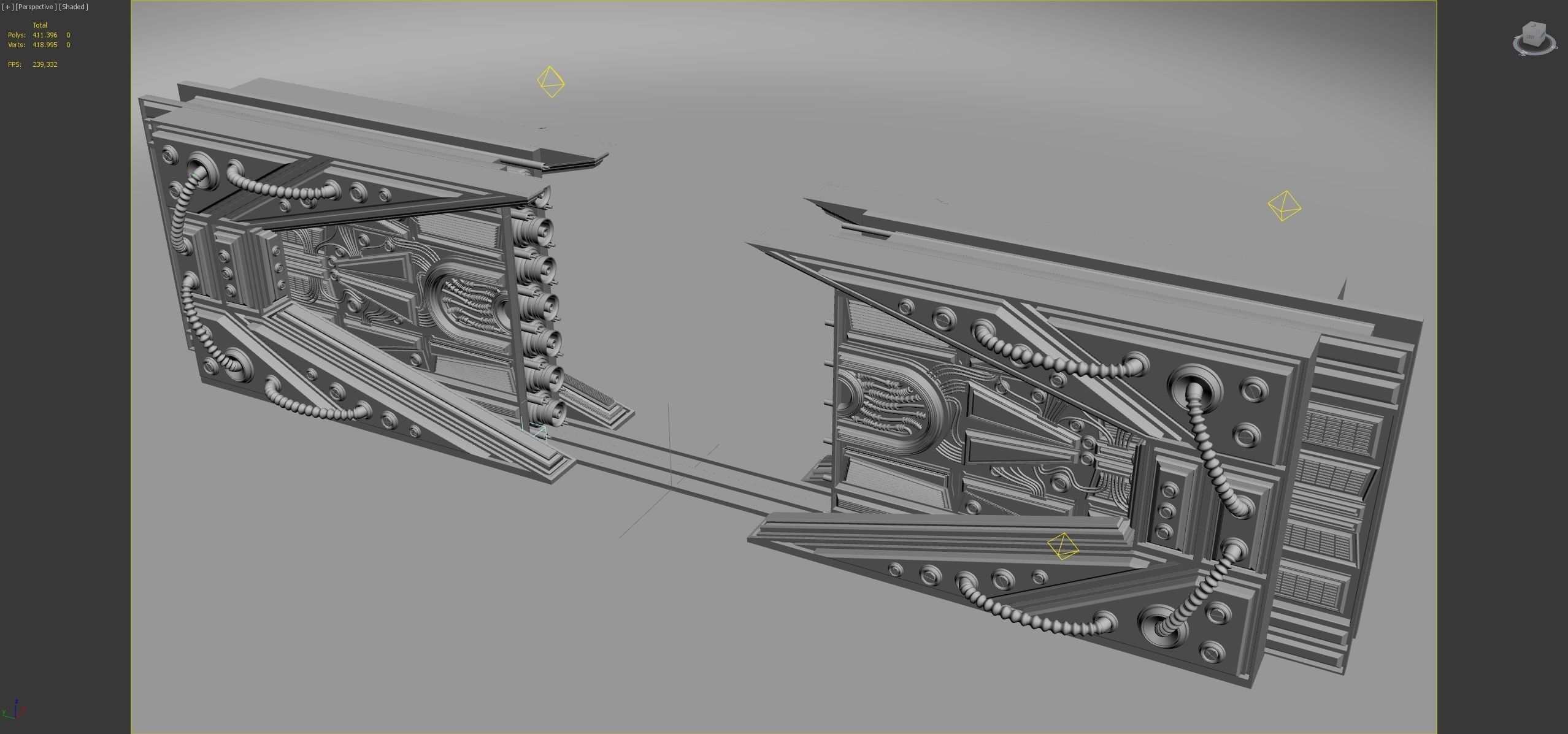 METAL DOOR SCI-FI 3D model_19