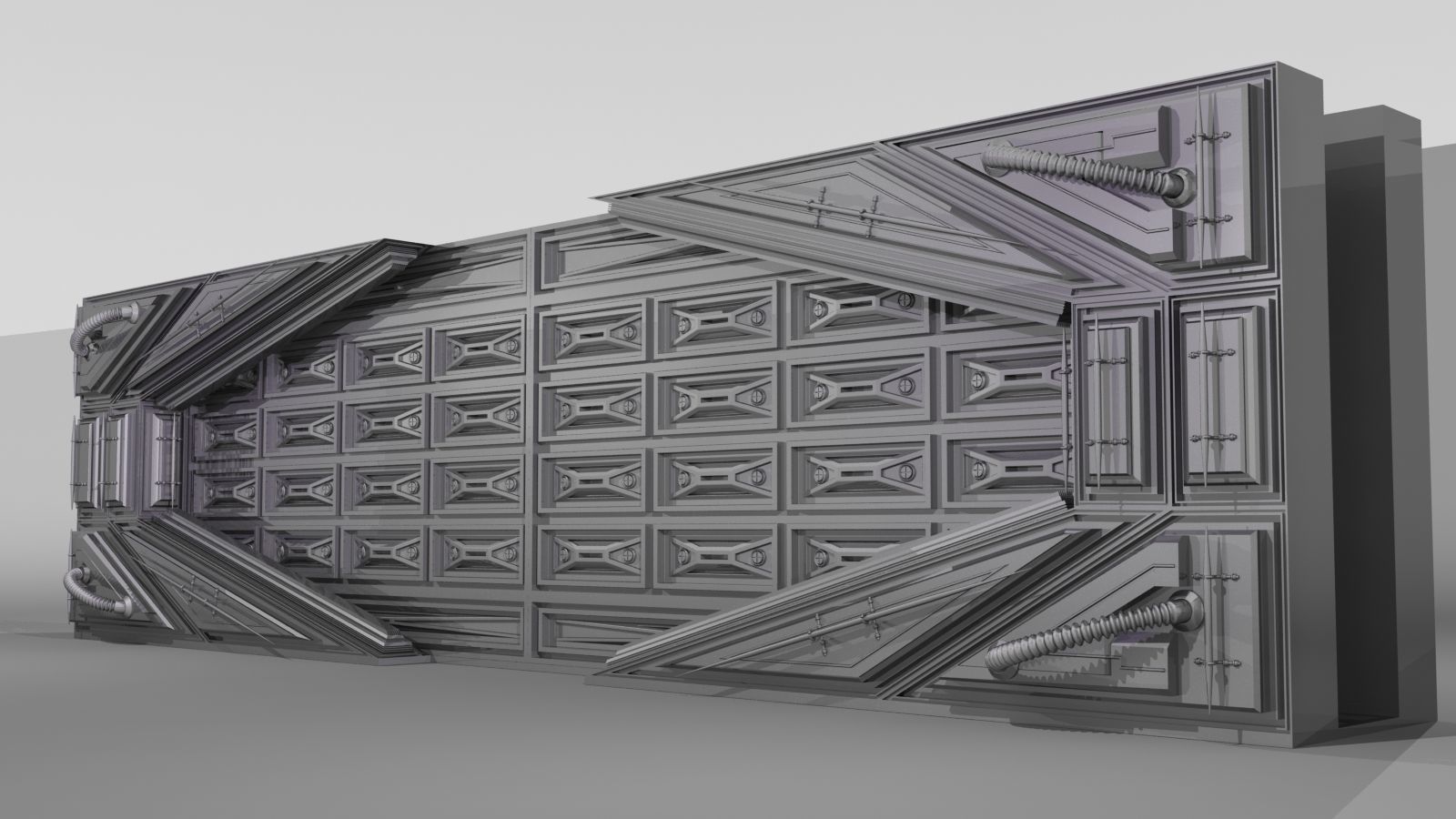 METAL DOOR SCI-FI 3D model_14