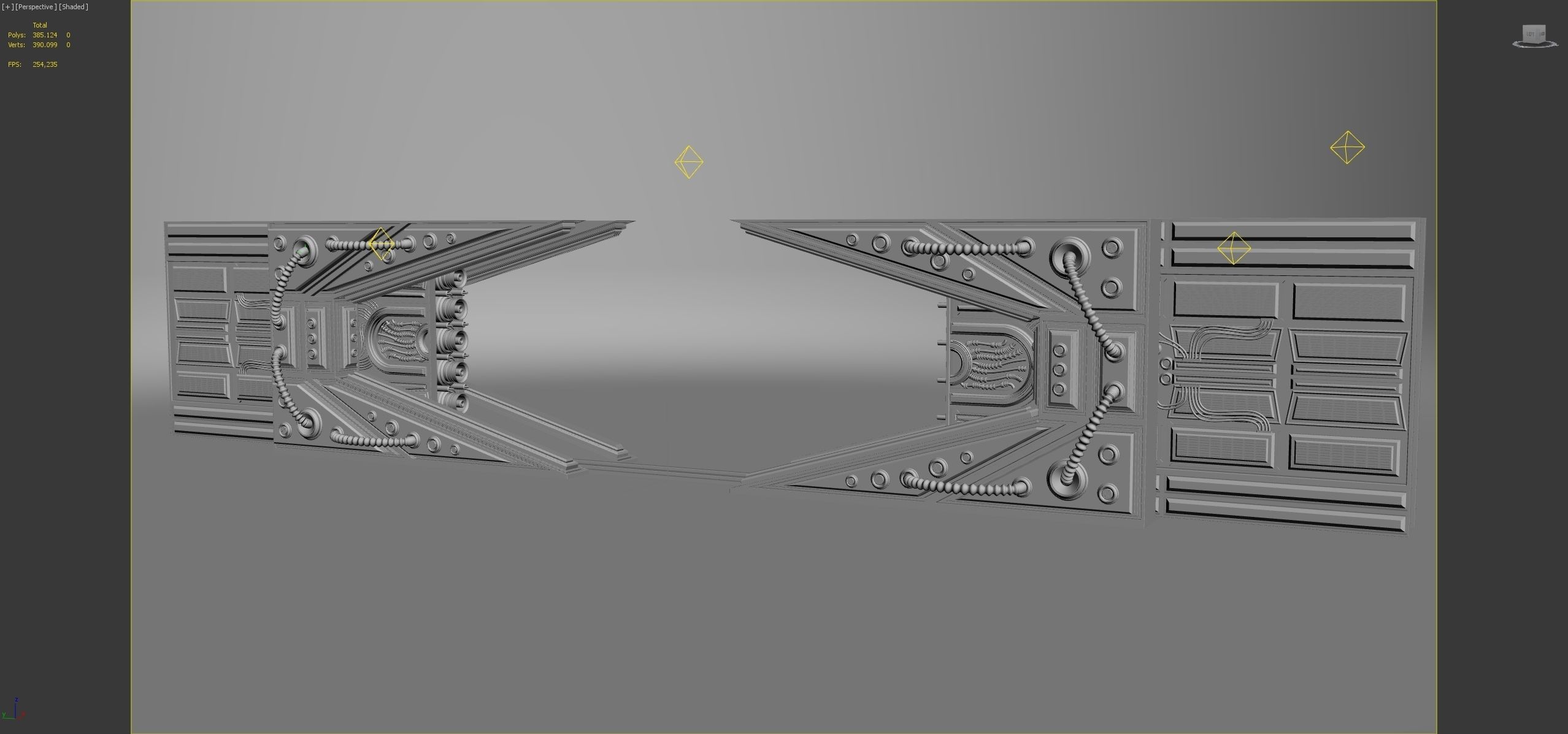 METAL DOOR SCI-FI 3D model_11