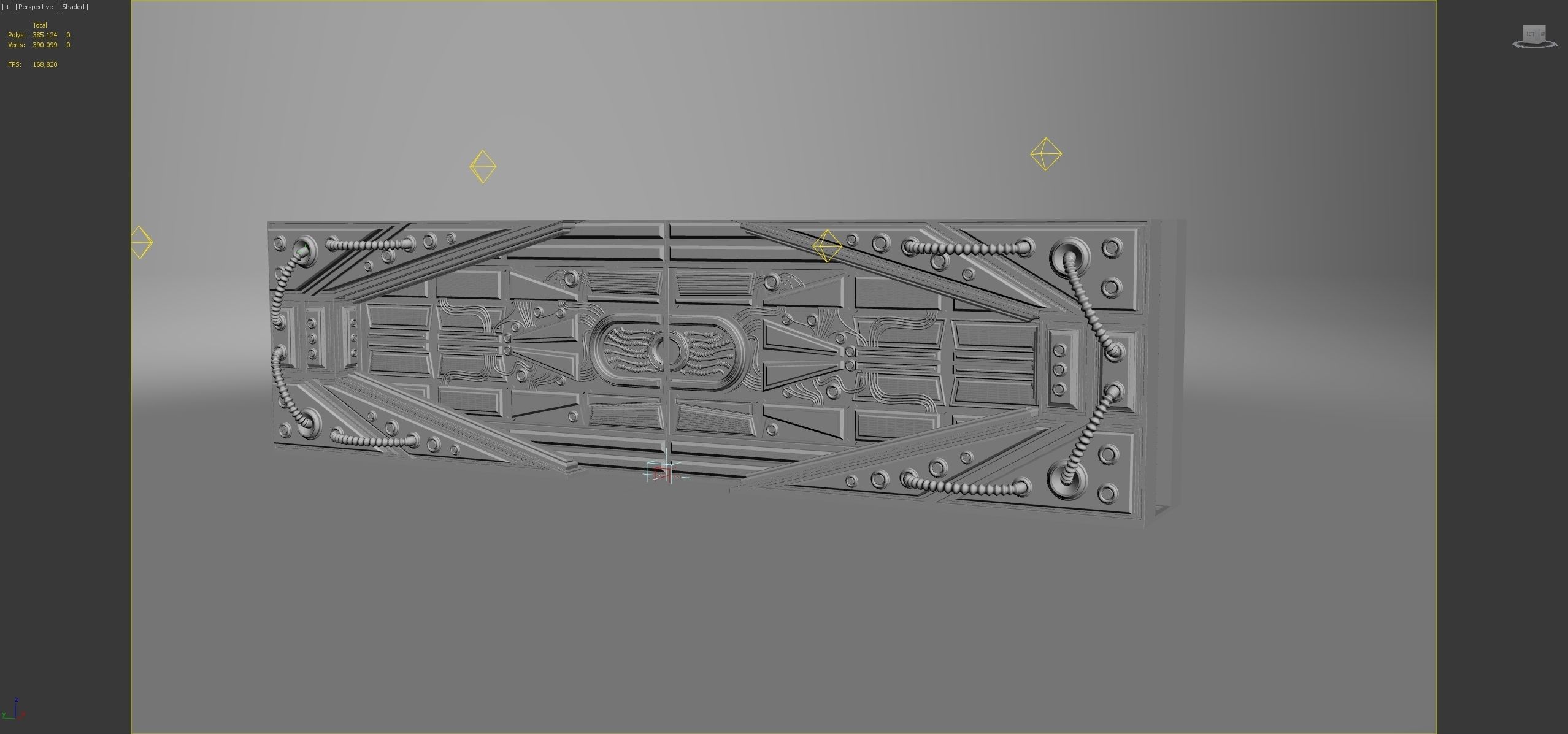 METAL DOOR SCI-FI 3D model_13