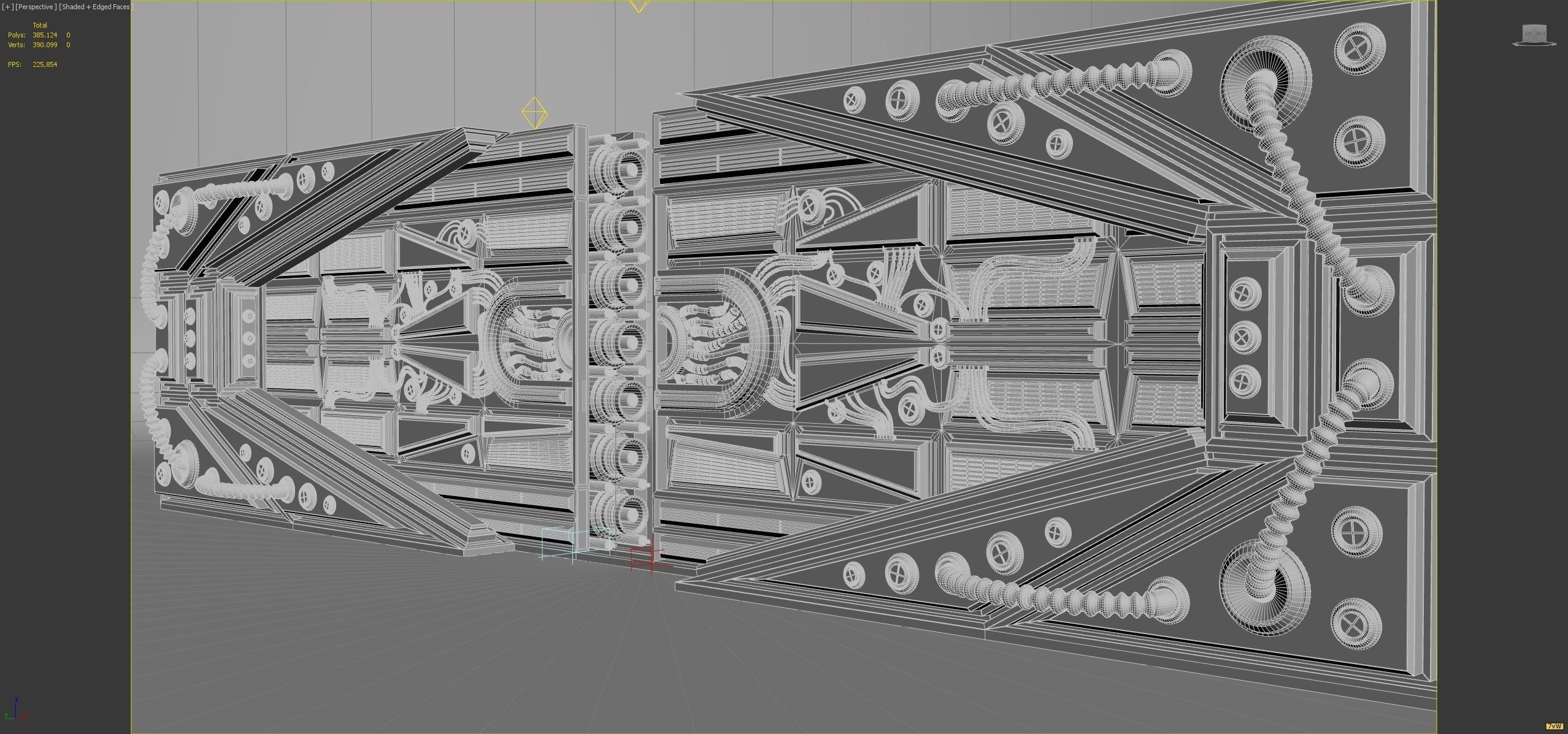 METAL DOOR SCI-FI 3D model_18