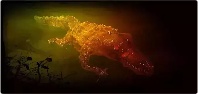 T-Croc crocodile Free 3D model