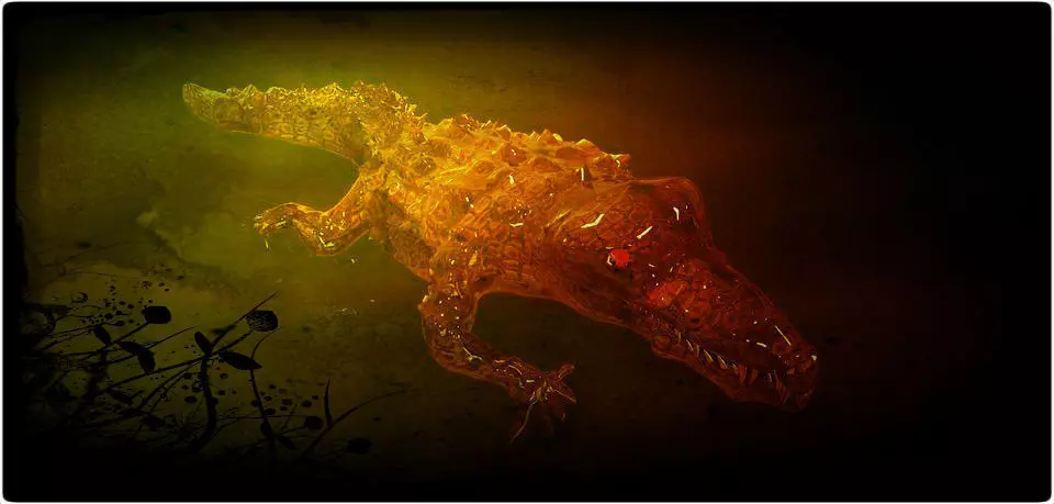 T-Croc crocodile Free 3D model