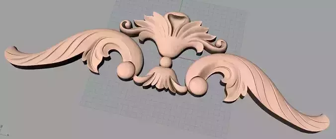 Artcam Aspire 3D relief models STL Files used for CNC E599