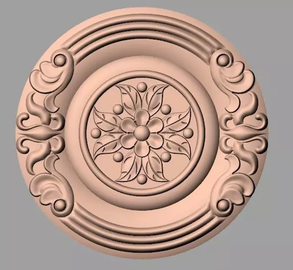 Artcam Aspire 3D relief models STL Files used for CNC E594 3D model_0