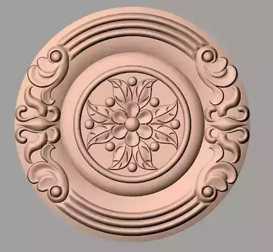 Artcam Aspire 3D relief models STL Files used for CNC E594 3D model