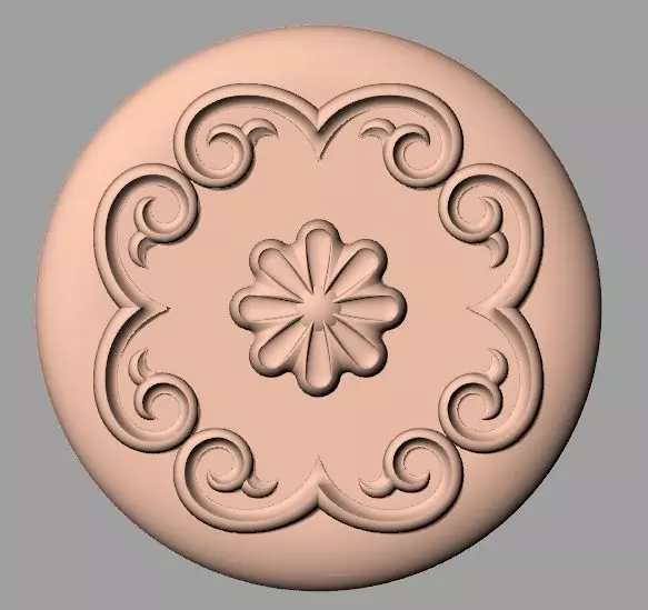 Artcam Aspire 3D relief models STL Files used for CNC E592 3D model_0