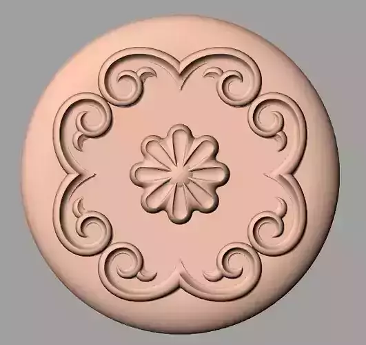 Artcam Aspire 3D relief models STL Files used for CNC E592 3D model