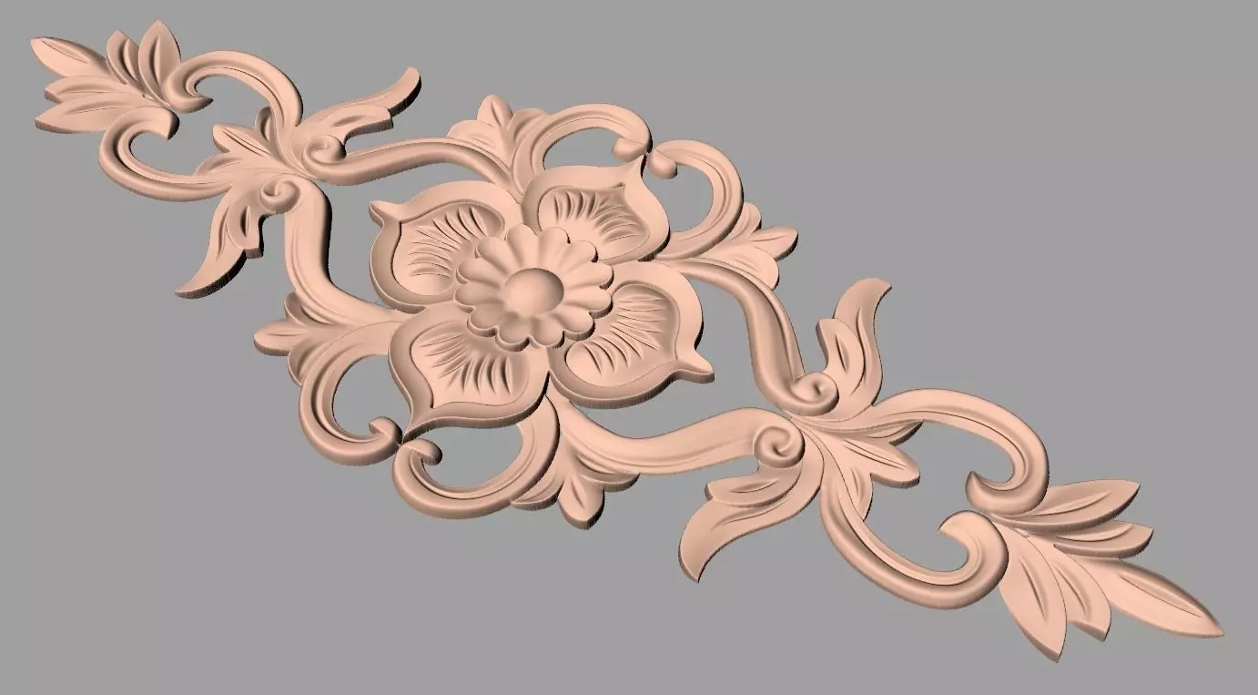 Artcam Aspire 3D relief models STL Files used for CNC E589 3D model_0