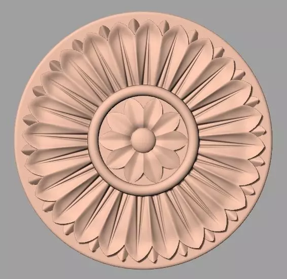Artcam Aspire 3D relief models STL Files used for CNC E586 3D model_0